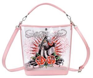 Ed Hardy Beach Bucket Tote or Crossbody